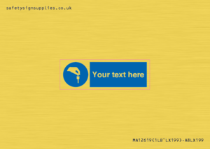 Custom Mandatory Keys Sign